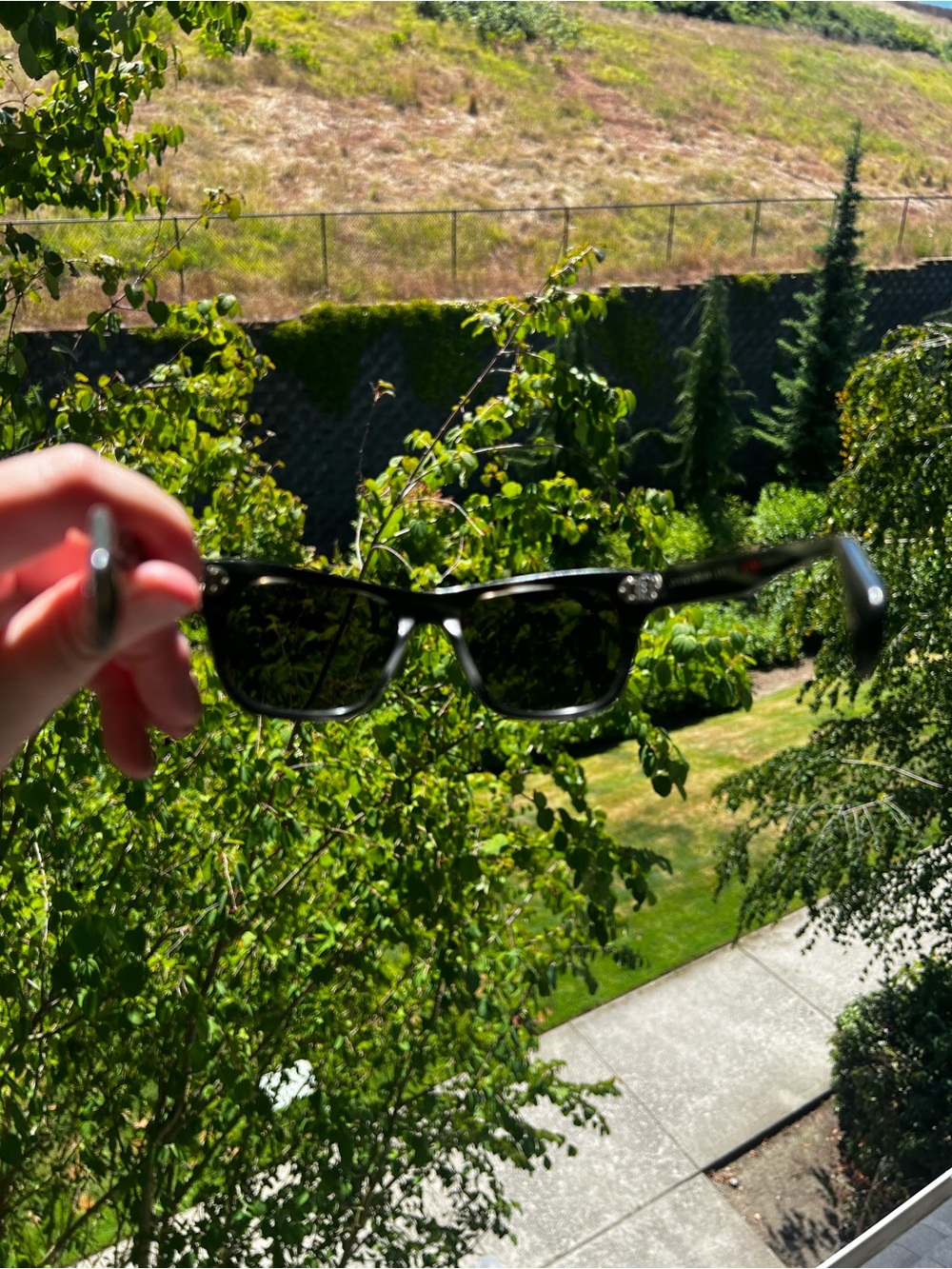 Oliver peoples tortoise / cocobolo Jack Huston sunglasses - Picture 11 of 12